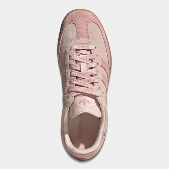 Adidas Suede Pink and Tan Trainers - Picture 4 of 8
